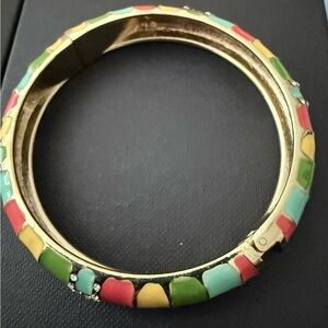 EUC Tommy Bahama enameled hinged bracelet